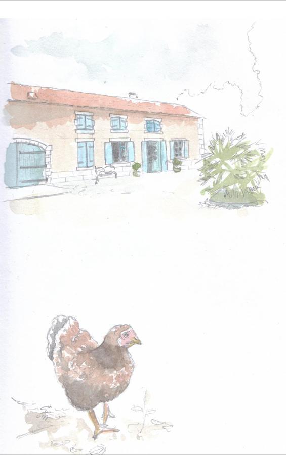 Maison D'Hotes La Chabanaise - Marais Poitevin Cramchaban Zewnętrze zdjęcie